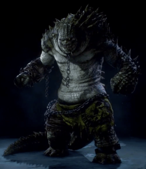 This is the Avatar Image for the Killer Croc (Batman Arkham Knight) AI Voice and Text to Speech Generator